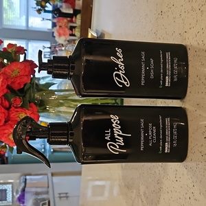 Rejoice Multi-Purpose Cleaner / Dishes Peppermint Sage Plant Derived 16 oz 2 pk